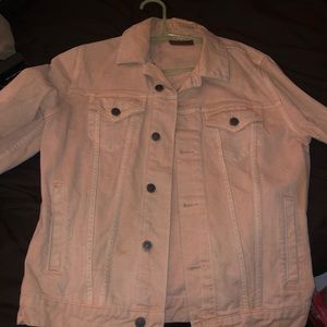 Asos Pink Denim Jacket